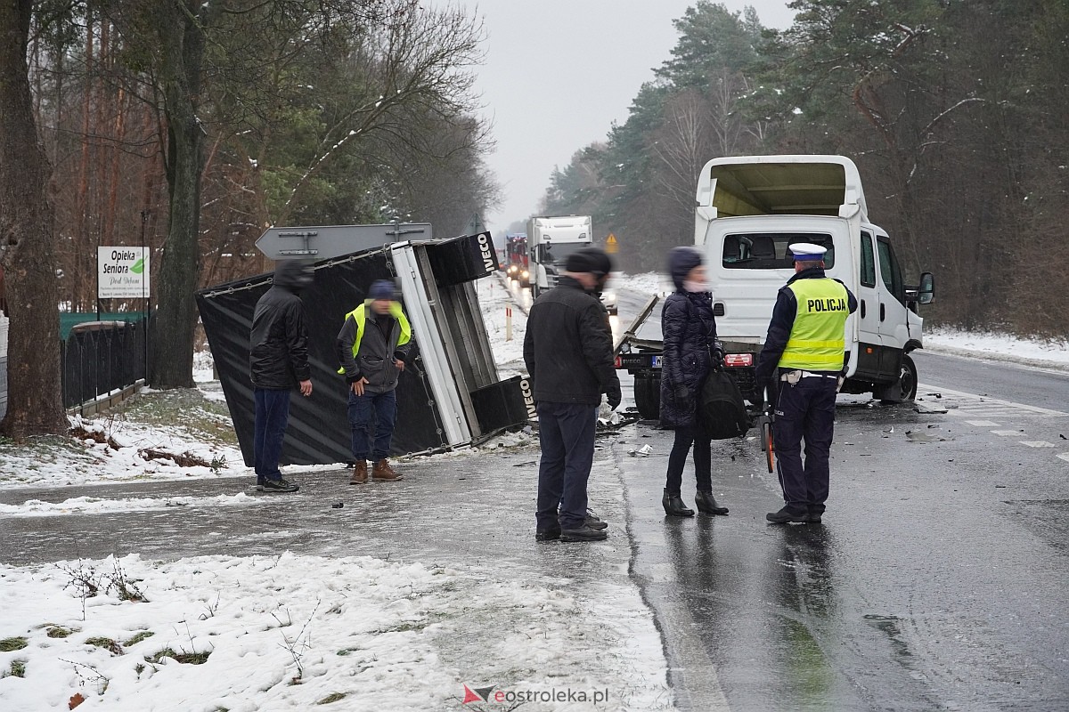 Wypadek w Laskowcu [23.11.2023] - zdjęcie #27 - eOstroleka.pl