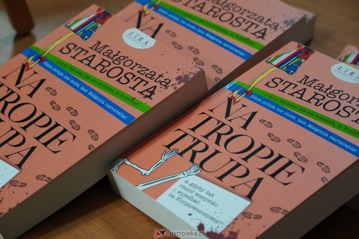 Promocja książki Na tropie trupa Małgorzaty Starosty [23.11.2023] - zdjęcie #14 - eOstroleka.pl