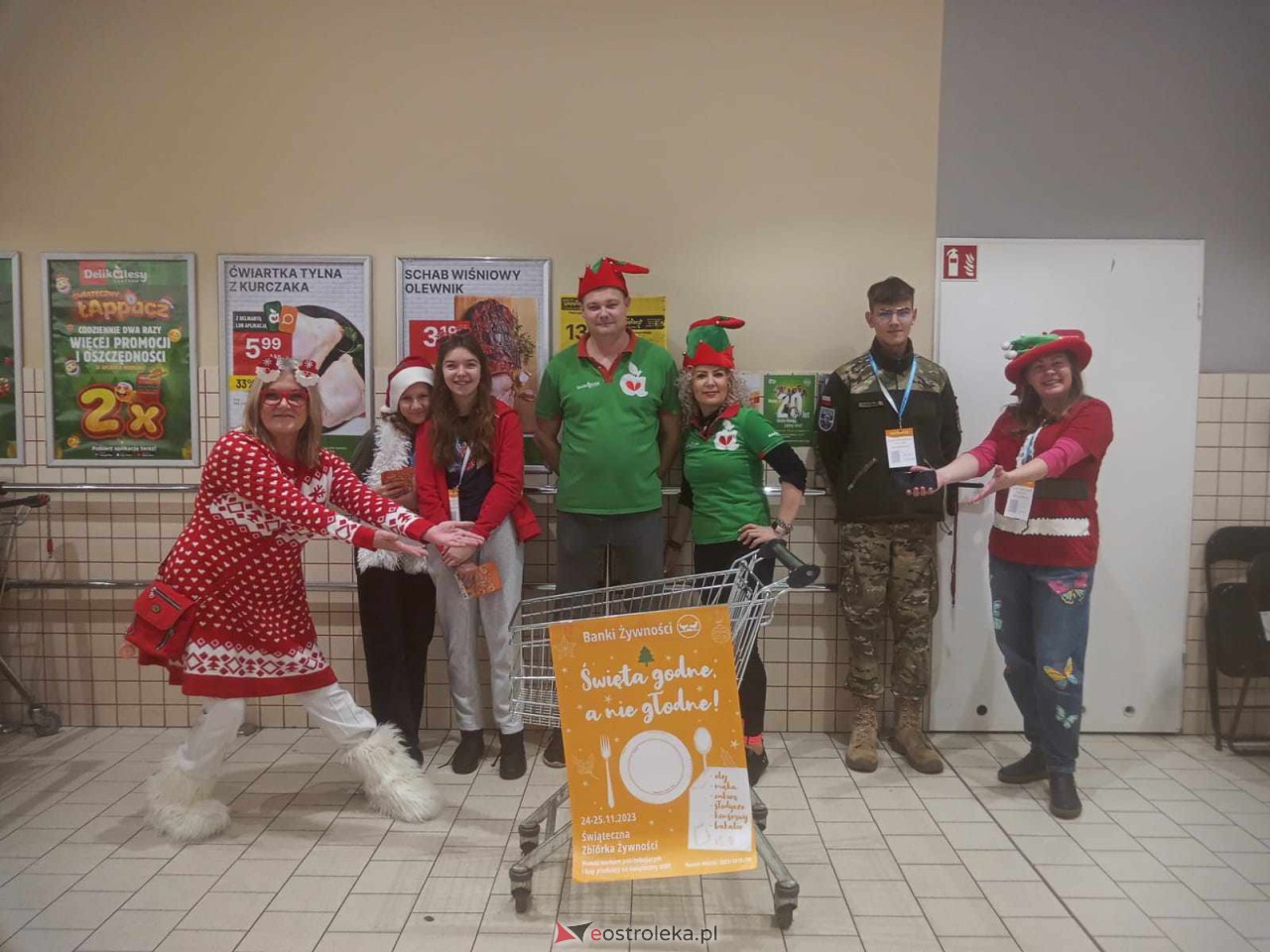 Wystartowała Świąteczna Zbiórka Żywności! [24.11.2023] - zdjęcie #9 - eOstroleka.pl
