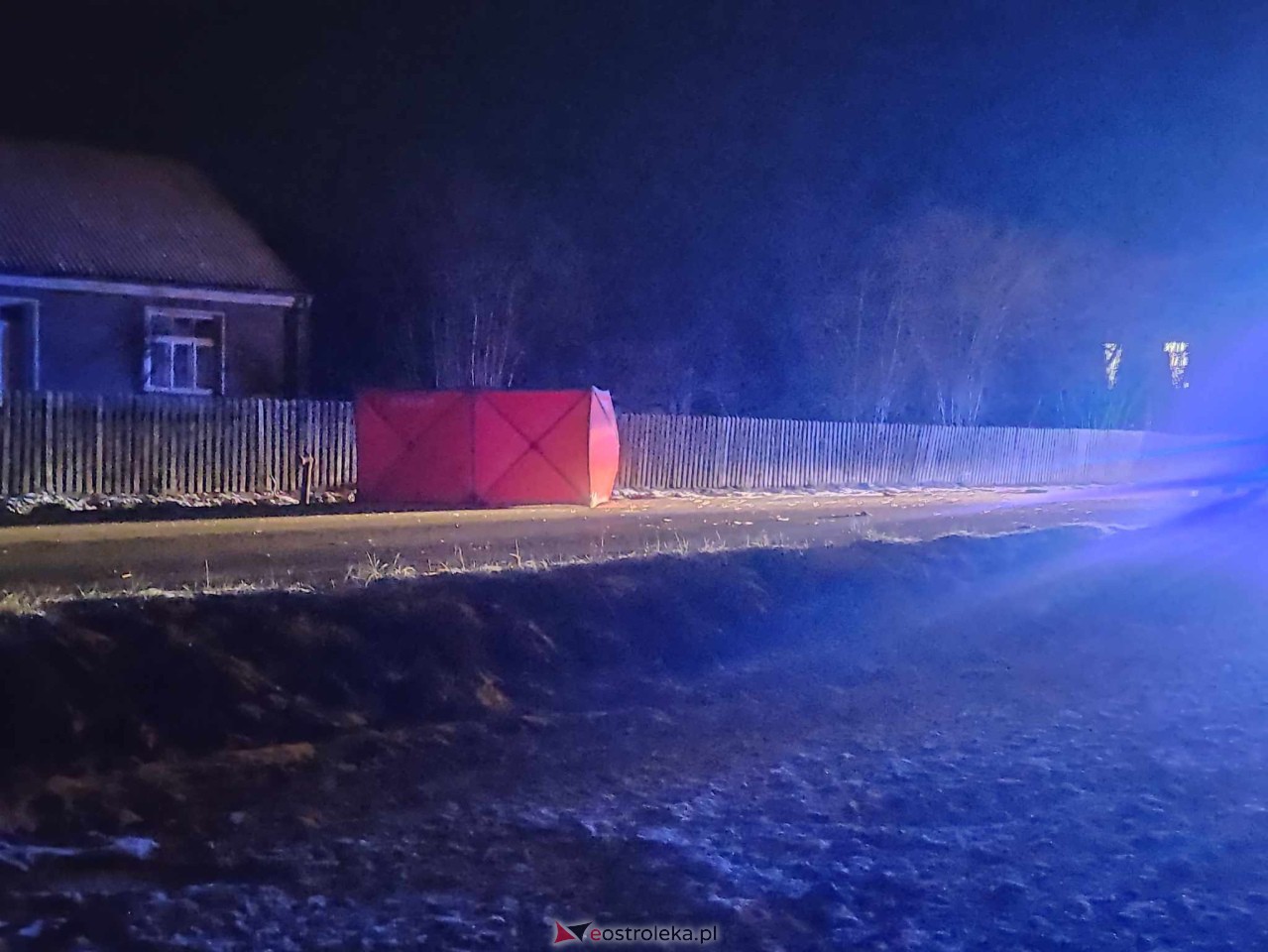 Śmiertelny wypadek na trasie Ostrołęka-Lipianka [29.11.2023] - zdjęcie #2 - eOstroleka.pl
