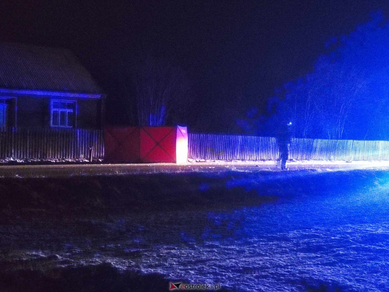 Śmiertelny wypadek na trasie Ostrołęka-Lipianka [29.11.2023] - zdjęcie #15 - eOstroleka.pl
