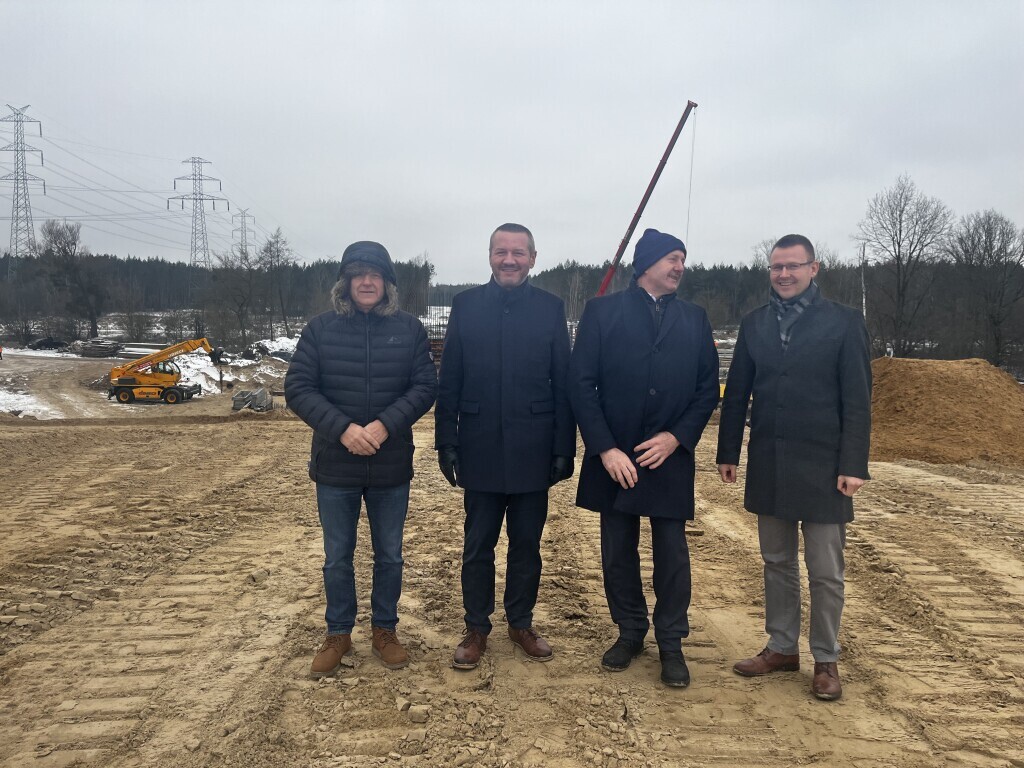 Budowa mostu na Narwi - radni powiatowi zobaczyli postęp prac - zdjęcie #17 - eOstroleka.pl