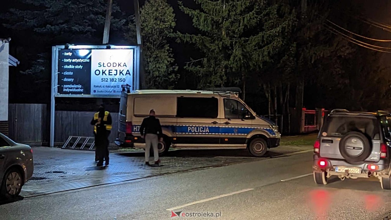 Utrudnienia w ruchu w Rzekuniu. Doszło do wypadku [17.12.2023] - zdjęcie #10 - eOstroleka.pl