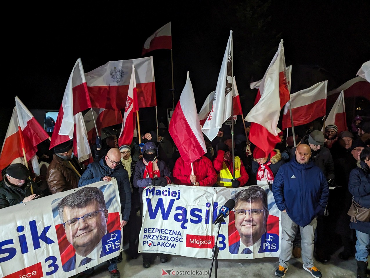 Maciej Wąsik wychodzi z więzienia w Przytułach Starych [23.01.2024] - zdjęcie #11 - eOstroleka.pl