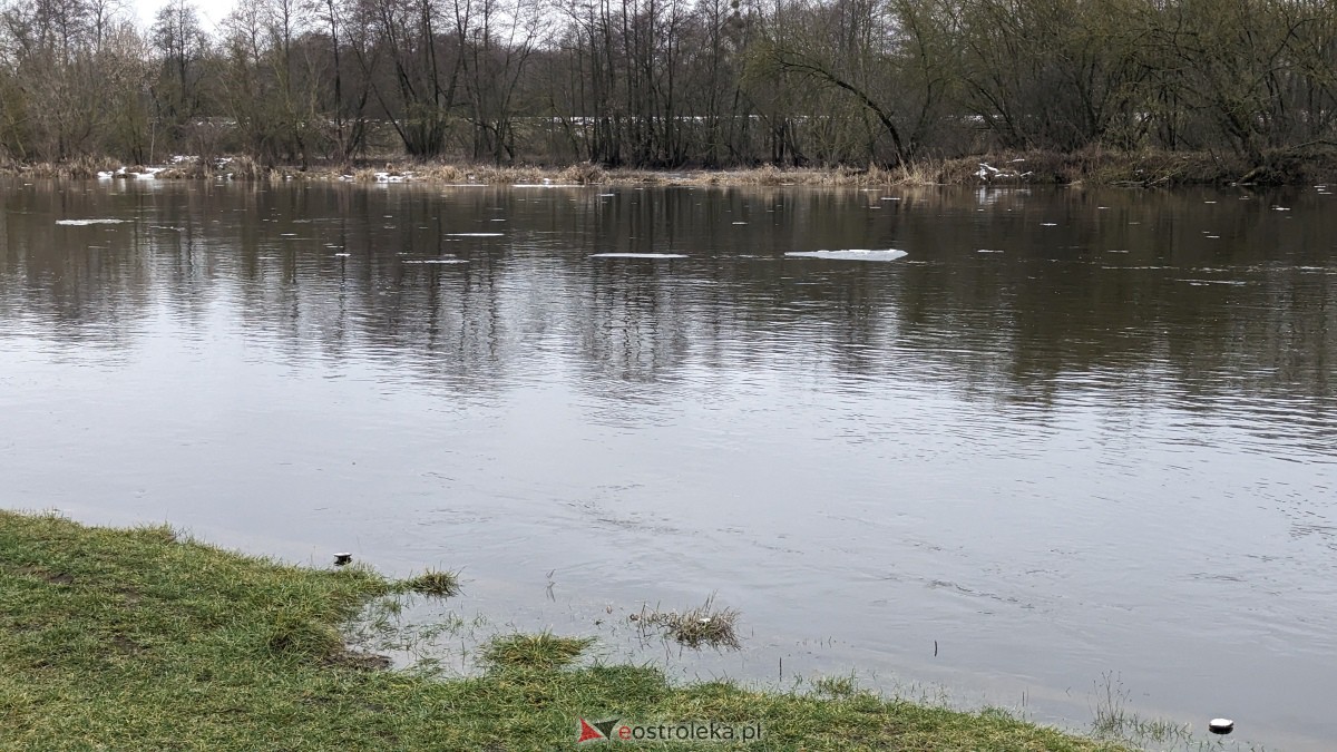 Poziom wody w Narwi [28.01.2024] - zdjęcie #11 - eOstroleka.pl