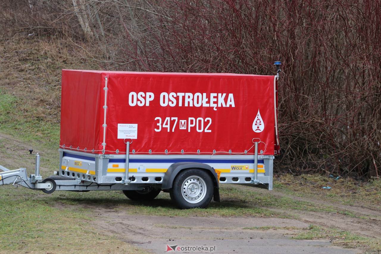 Ćwiczenia przeciwpowodziowe w Ostrołęce [3.02.2024] - zdjęcie #14 - eOstroleka.pl