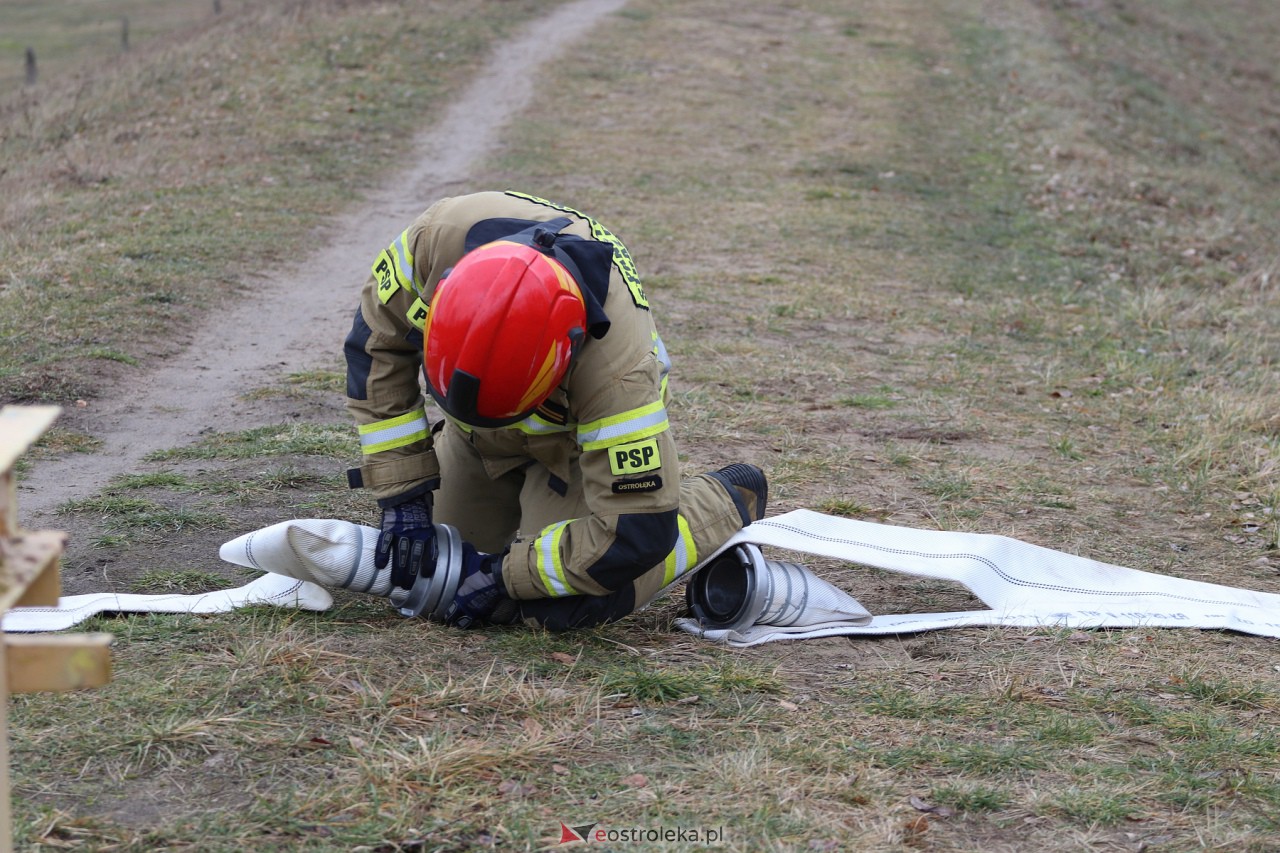 Ćwiczenia przeciwpowodziowe w Ostrołęce [3.02.2024] - zdjęcie #19 - eOstroleka.pl