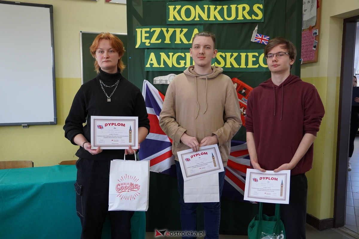 Międzyszkolny Konkurs Języka Angielskiego w ZSZ 2 [8.02.2024] - zdjęcie #38 - eOstroleka.pl