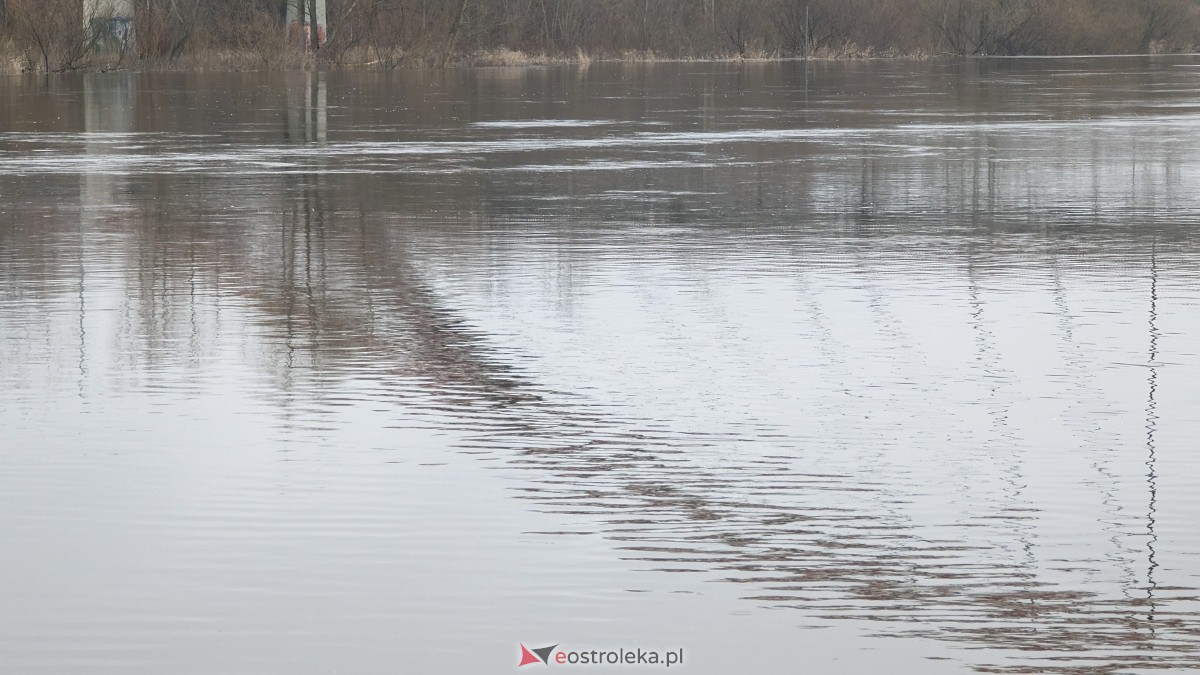 Poziom wody w Narwi - stan z 11 lutego 2024 [11.02.2024] - zdjęcie #11 - eOstroleka.pl
