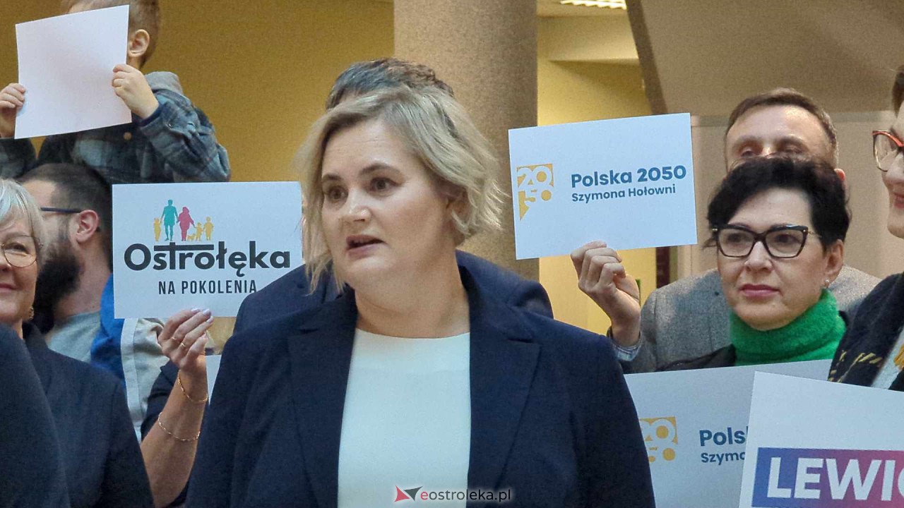 Wybory 2024: KWW Ostrołęka Na Pokolenia z kandydatką na prezydenta miasta. 12.02.2024] - zdjęcie #11 - eOstroleka.pl