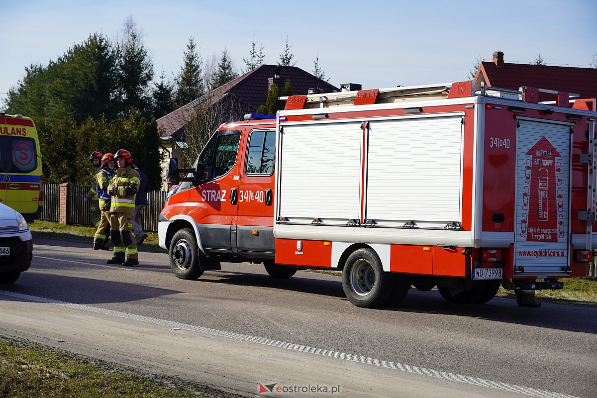 Wypadek w Czarnowcu [14.02.2024] - zdjęcie #17 - eOstroleka.pl