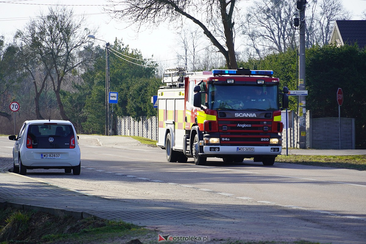 Wypadek w Czarnowcu [14.02.2024] - zdjęcie #18 - eOstroleka.pl