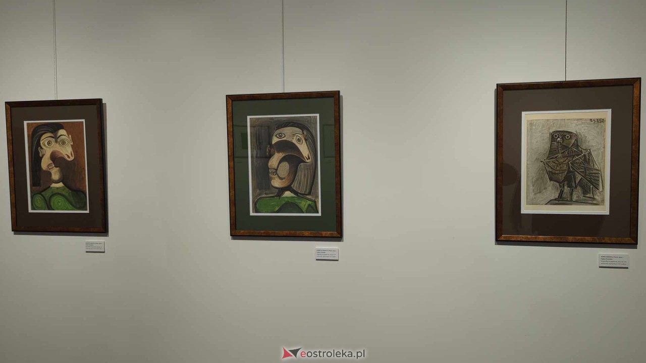 Wernisaż wystawy litografii Pablo Picasso w Galerii Ostrołęka [15.02.2024] - zdjęcie #5 - eOstroleka.pl