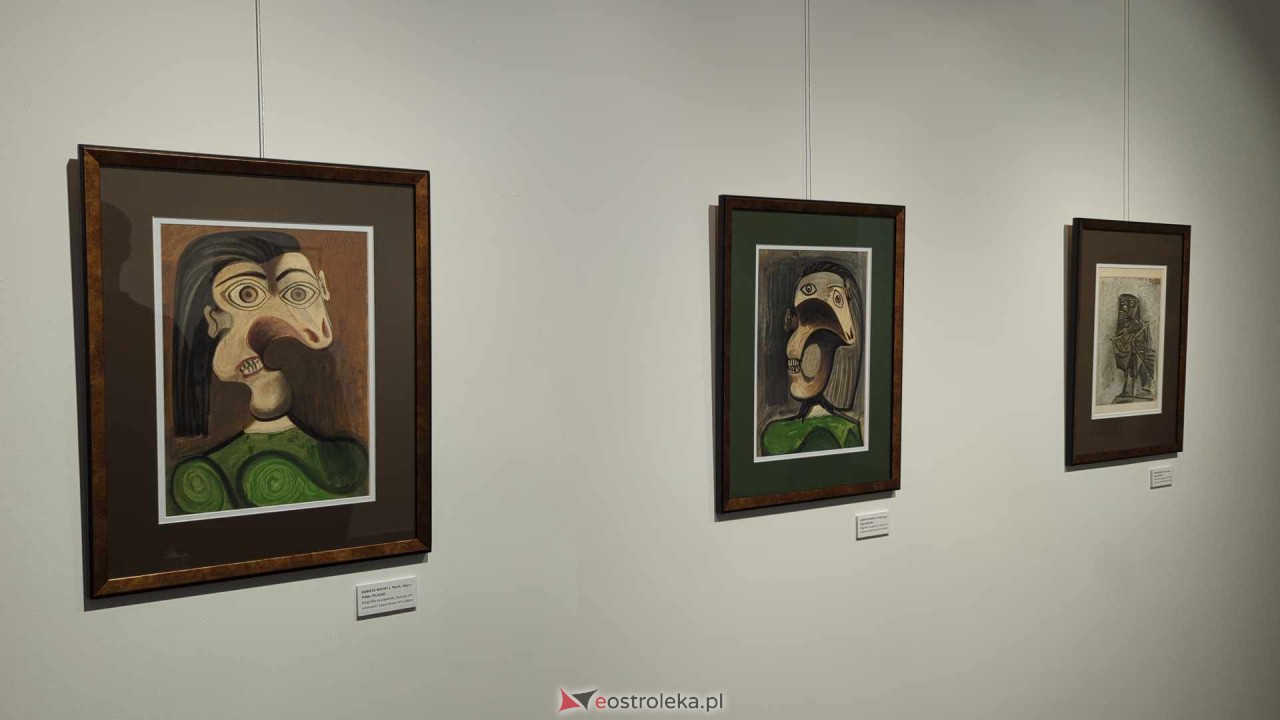 Wernisaż wystawy litografii Pablo Picasso w Galerii Ostrołęka [15.02.2024] - zdjęcie #7 - eOstroleka.pl