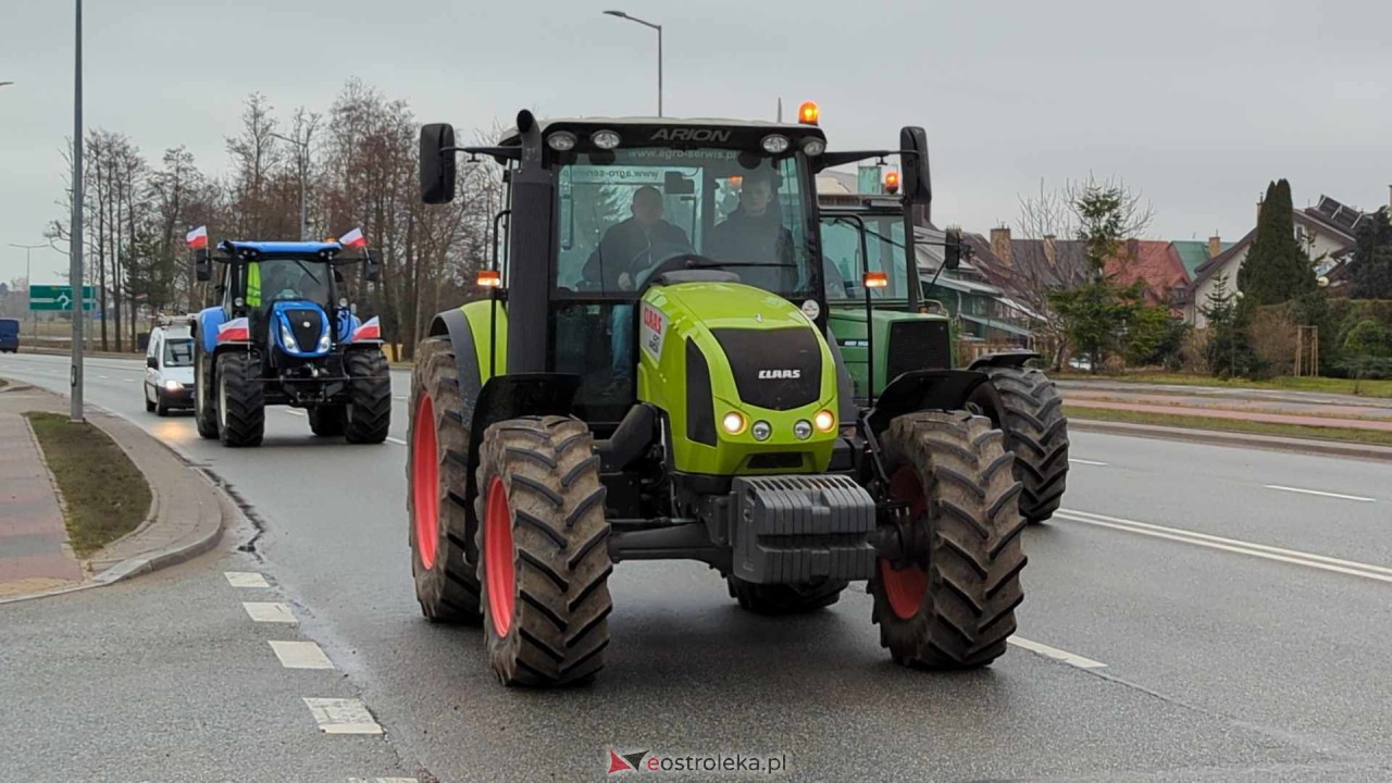 Protest rolników w Ostrołęce [21.02.2024] - zdjęcie #29 - eOstroleka.pl