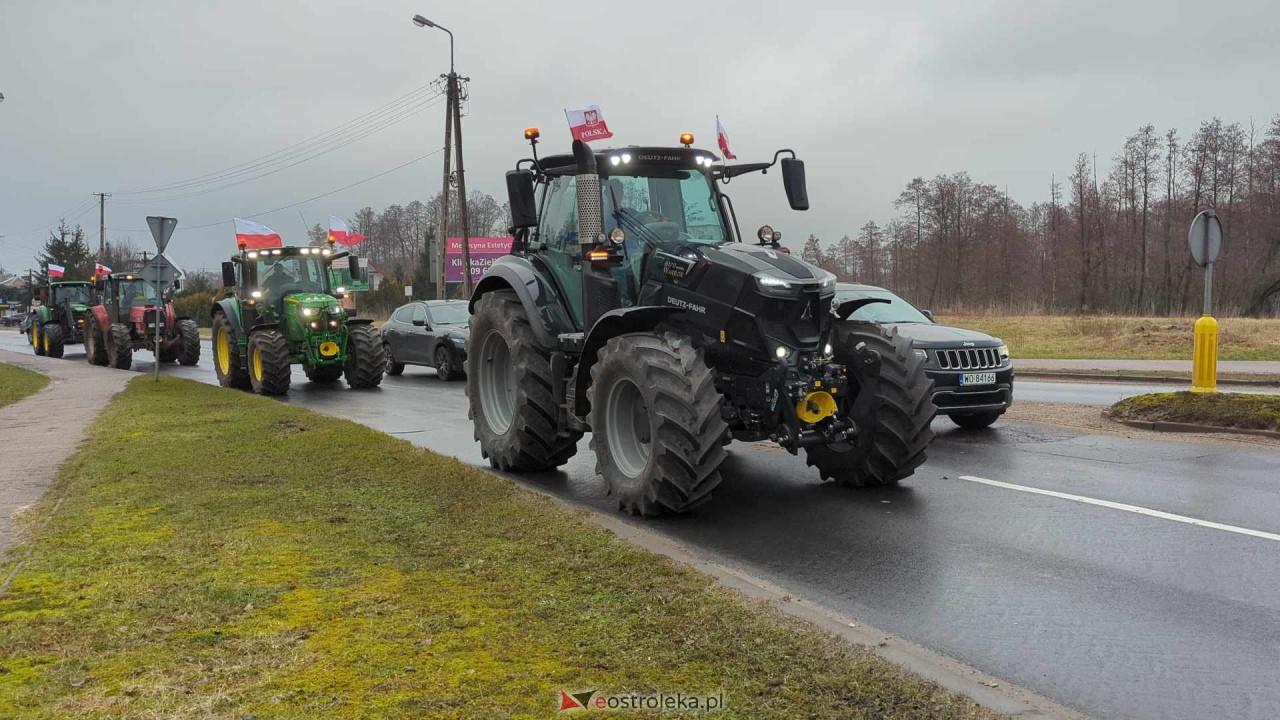 Protest rolników w Ostrołęce [21.02.2024] - zdjęcie #4 - eOstroleka.pl