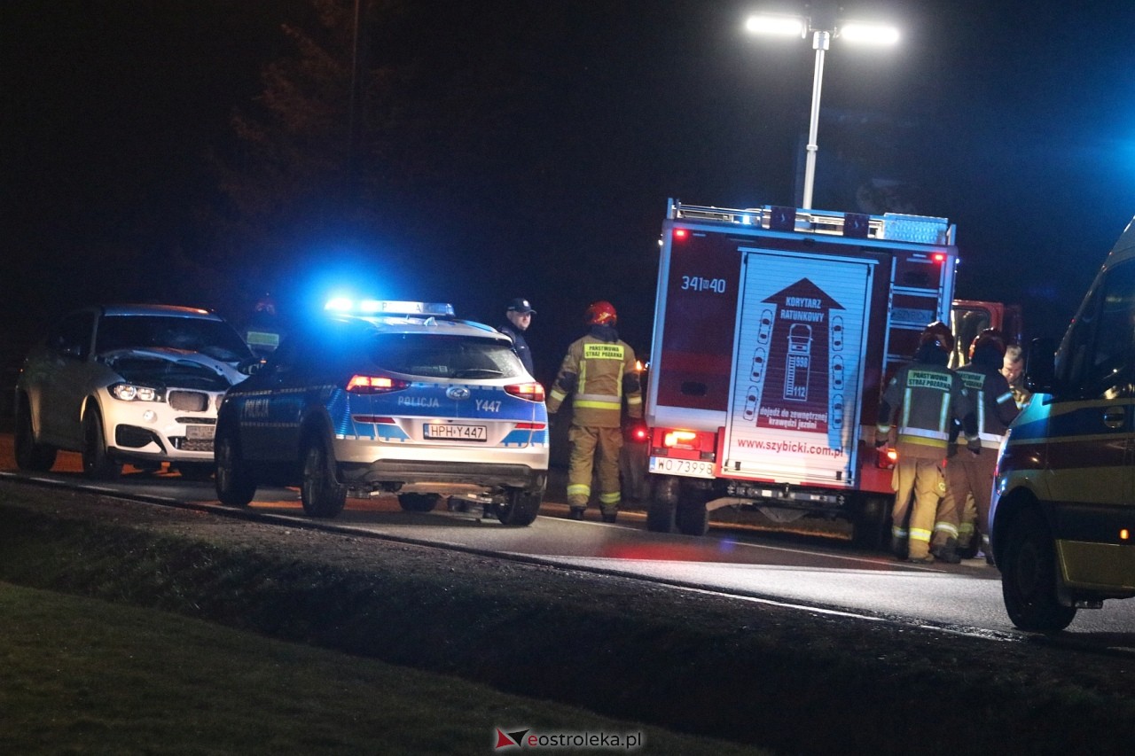 Śmiertelny wypadek w Antoniach na DK-53 [28.02.2024] - zdjęcie #17 - eOstroleka.pl