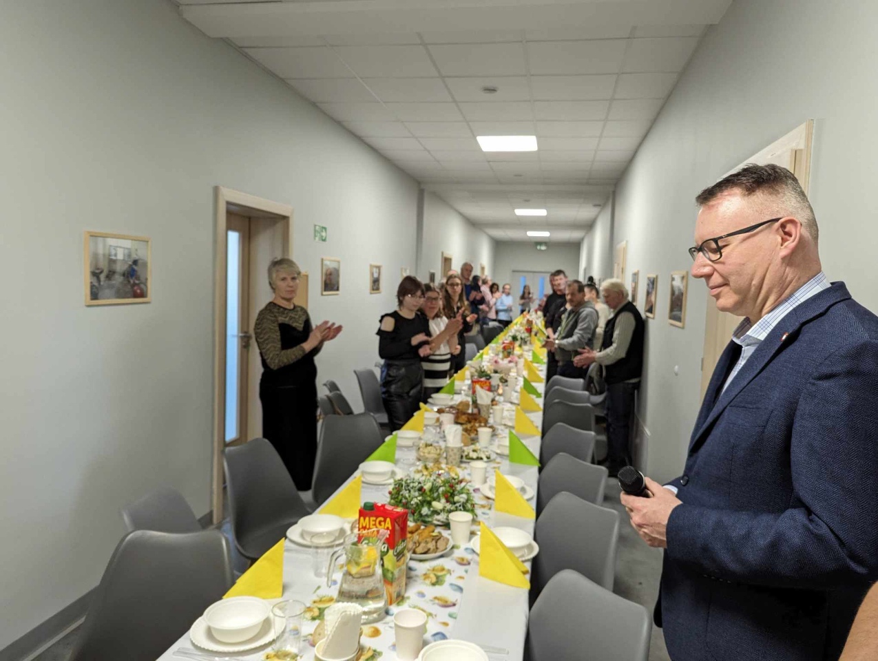 Wielkanocne spotkanie w Centrum Integracji Społecznej w Ostrołęce [29.03.2024] - zdjęcie #3 - eOstroleka.pl