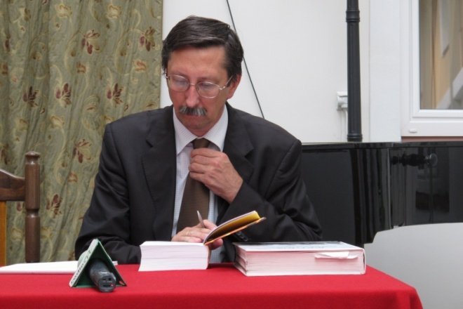 Spotkanie z prof. Janem Żarynem 29.06.2011 - zdjęcie #5 - eOstroleka.pl