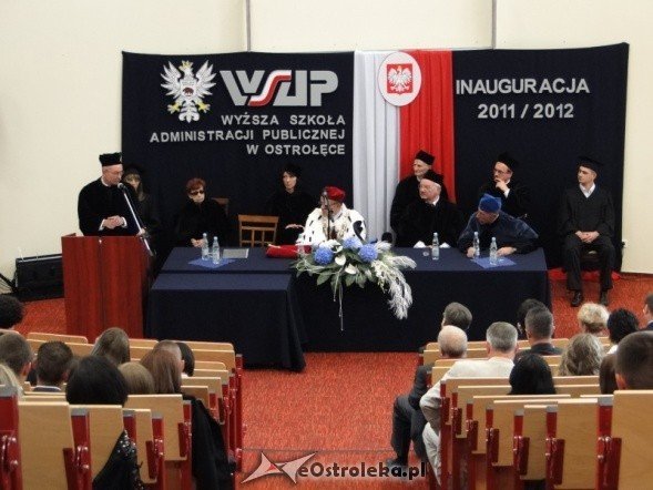 Inauguracja roku akademickiego na ostrołęckim WSAP (30.IX.2011) - zdjęcie #5 - eOstroleka.pl