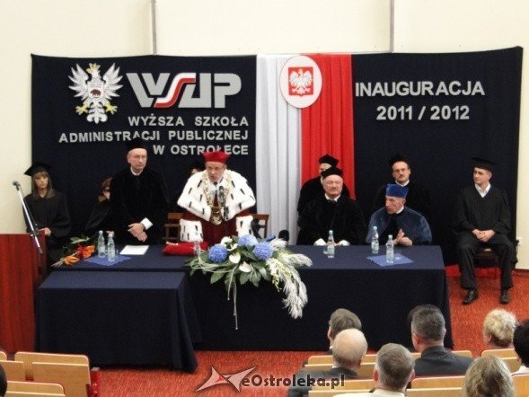 Inauguracja roku akademickiego na ostrołęckim WSAP (30.IX.2011) - zdjęcie #14 - eOstroleka.pl