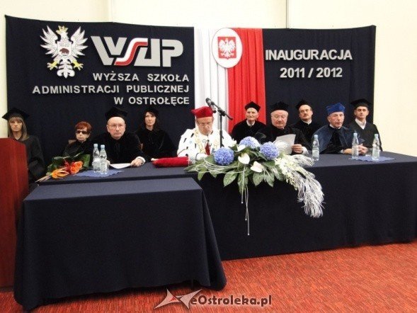 Inauguracja roku akademickiego na ostrołęckim WSAP (30.IX.2011) - zdjęcie #27 - eOstroleka.pl