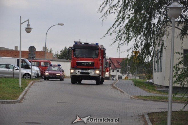 Ćwiczenia przeciwpożarowe w nowym szpitalu (5.X.2011) 	 - zdjęcie #2 - eOstroleka.pl