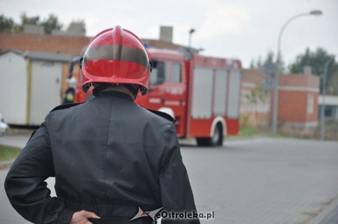 Ćwiczenia przeciwpożarowe w nowym szpitalu (5.X.2011) 	 - zdjęcie #19 - eOstroleka.pl
