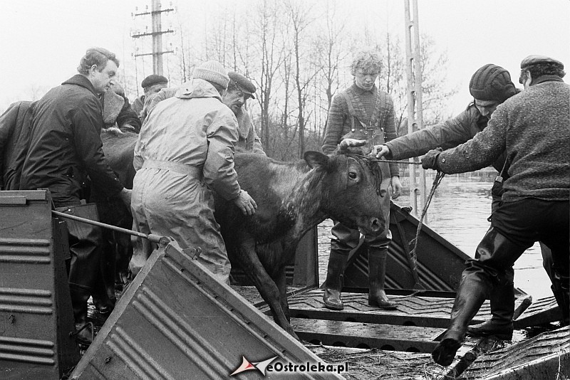 E. Gierek i W. Jaruzelski w Ostrołęce - powódź 1979r - zdjęcie #115 - eOstroleka.pl