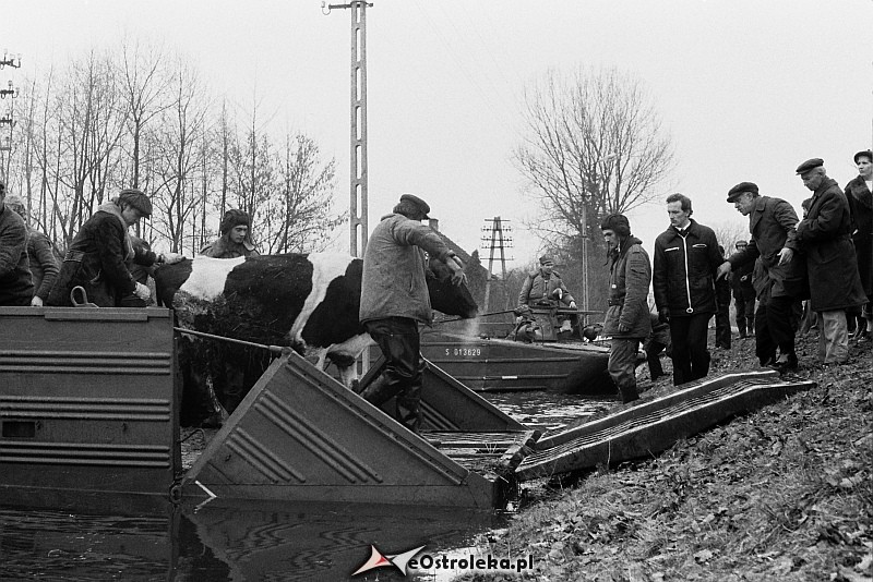 E. Gierek i W. Jaruzelski w Ostrołęce - powódź 1979r - zdjęcie #123 - eOstroleka.pl