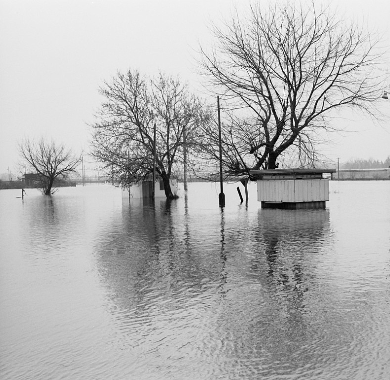 E. Gierek i W. Jaruzelski w Ostrołęce - powódź 1979r - zdjęcie #194 - eOstroleka.pl
