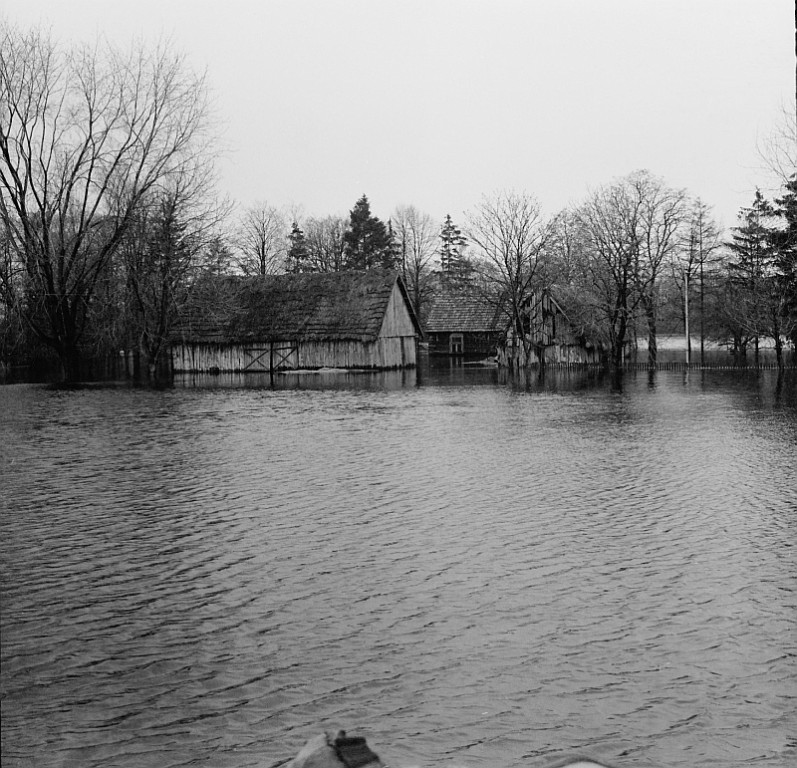 E. Gierek i W. Jaruzelski w Ostrołęce - powódź 1979r - zdjęcie #204 - eOstroleka.pl