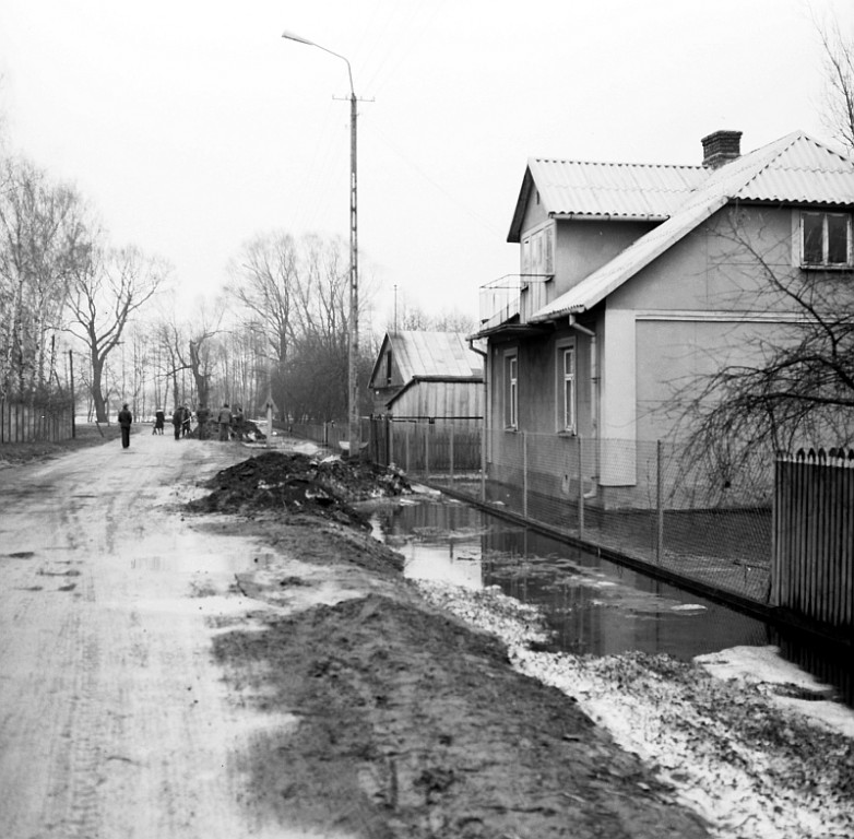E. Gierek i W. Jaruzelski w Ostrołęce - powódź 1979r - zdjęcie #237 - eOstroleka.pl