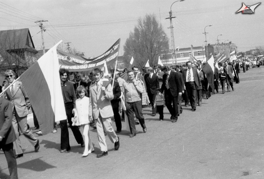 Pochódy 1 majowe 1958 - 1980 - zdjęcie #91 - eOstroleka.pl