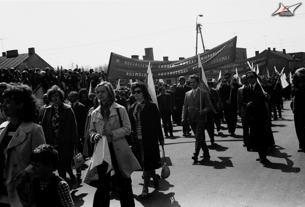 Pochódy 1 majowe 1958 - 1980 - zdjęcie #62 - eOstroleka.pl