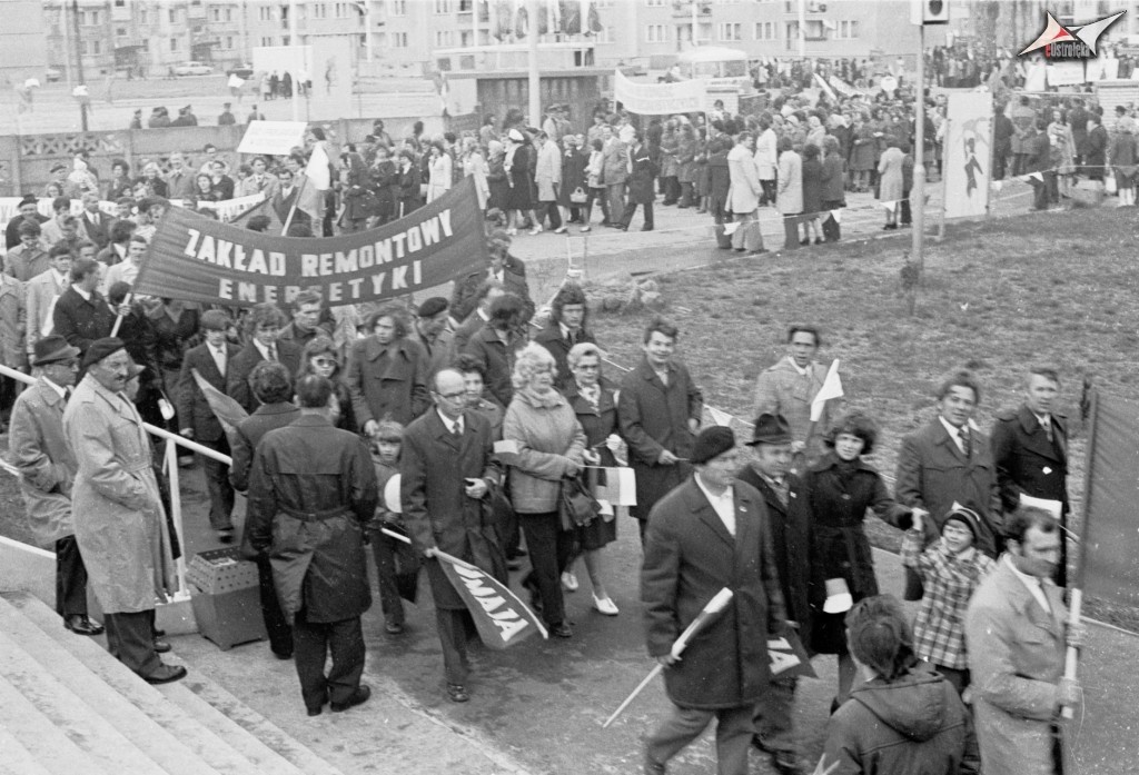 Pochódy 1 majowe 1958 - 1980 - zdjęcie #98 - eOstroleka.pl