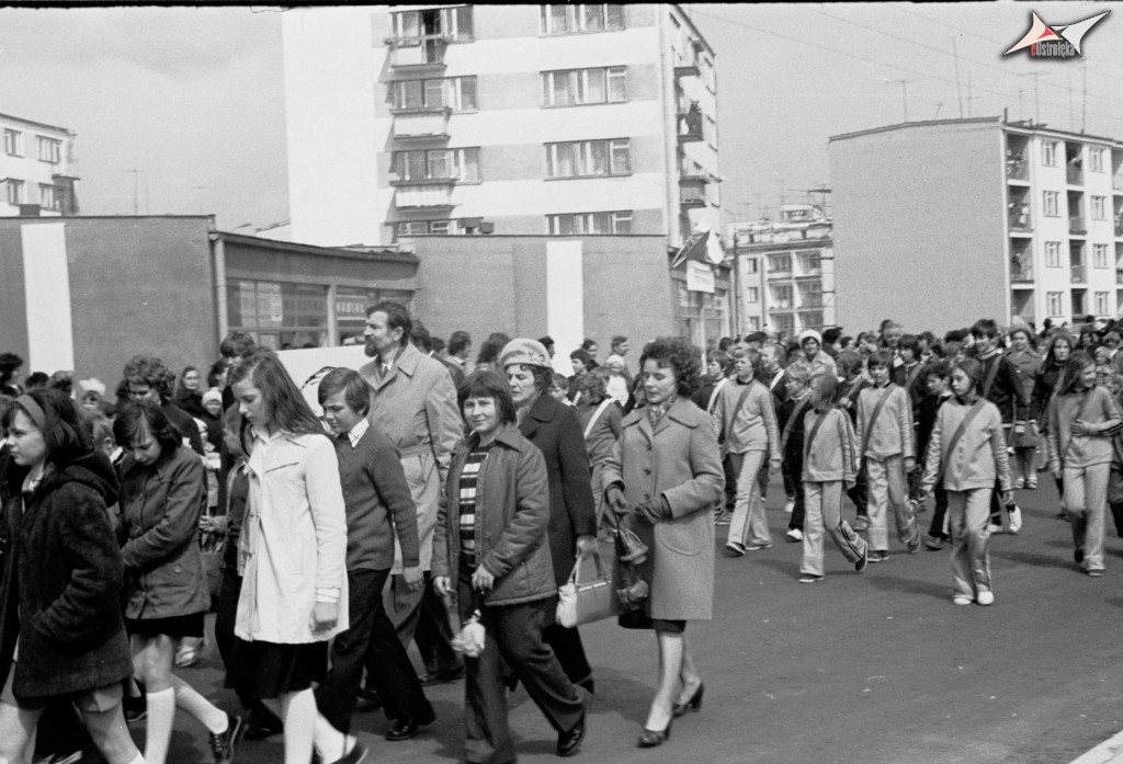Pochódy 1 majowe 1958 - 1980 - zdjęcie #104 - eOstroleka.pl