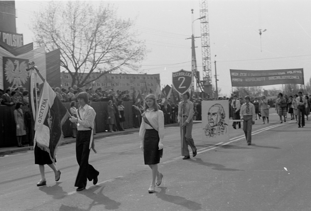 Pochódy 1 majowe 1958 - 1980 - zdjęcie #151 - eOstroleka.pl