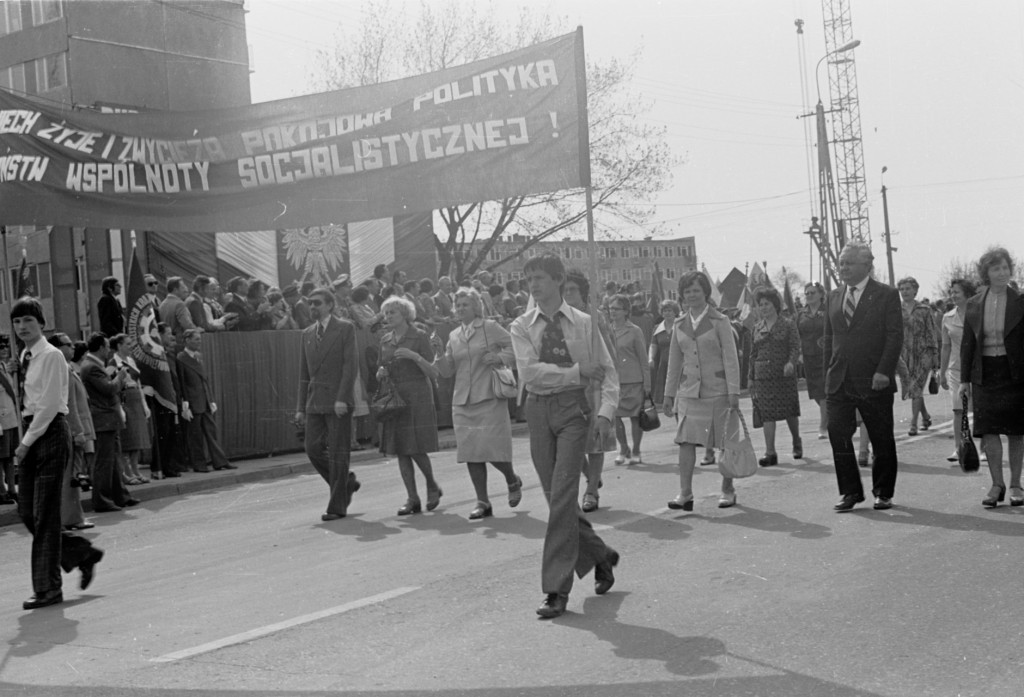 Pochódy 1 majowe 1958 - 1980 - zdjęcie #152 - eOstroleka.pl