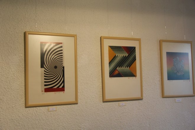 Wernisaż wystawy Jurgena Steinemanna w w Galerii Ostrołęka [2 VIII 2012] - zdjęcie #14 - eOstroleka.pl