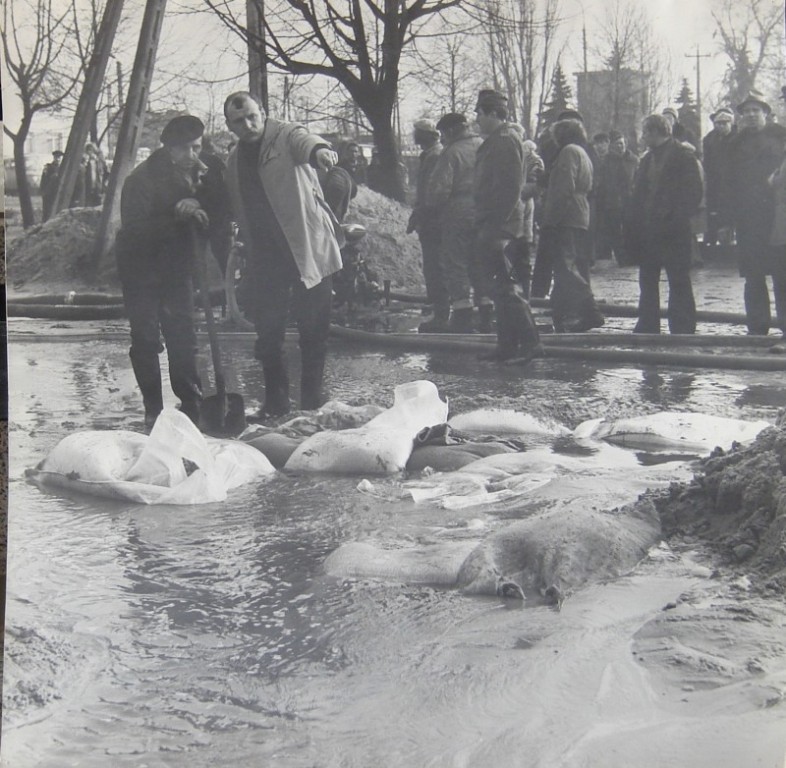 Powódź w Ostrołęce (wiosna 1979r.) - zdjęcie #43 - eOstroleka.pl
