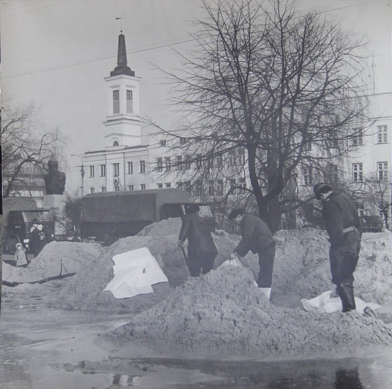 Powódź w Ostrołęce (wiosna 1979r.) - zdjęcie #64 - eOstroleka.pl