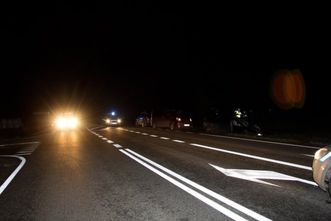 Tragiczny wypadek w Ponikwi Małej: Kierowca hondy poniósł śmierć na miejscu [6 Xi 2012]  - zdjęcie #10 - eOstroleka.pl