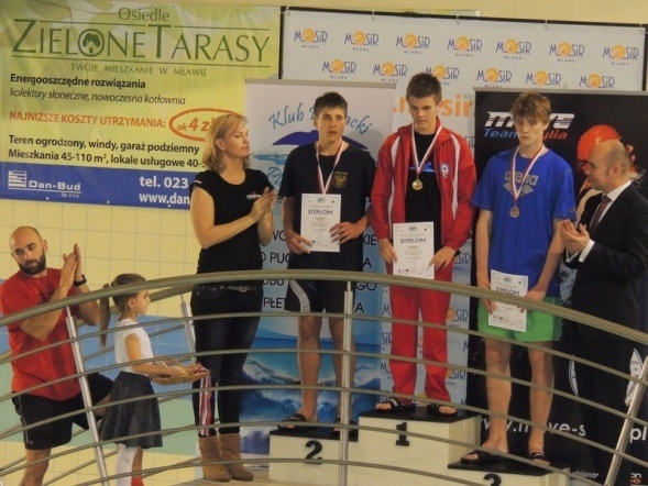 Zawody Pływackie o Puchar Prezesa Klubu Sportowego w Mławie - zdjęcie #28 - eOstroleka.pl