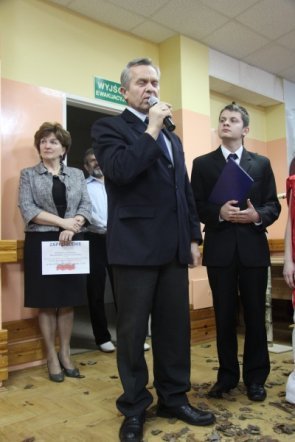 Uczniowie Gimnazjum i Liceum Klasycznego wystąpili dla pensjonariuszy DPS [22 XI 2012] - zdjęcie #28 - eOstroleka.pl