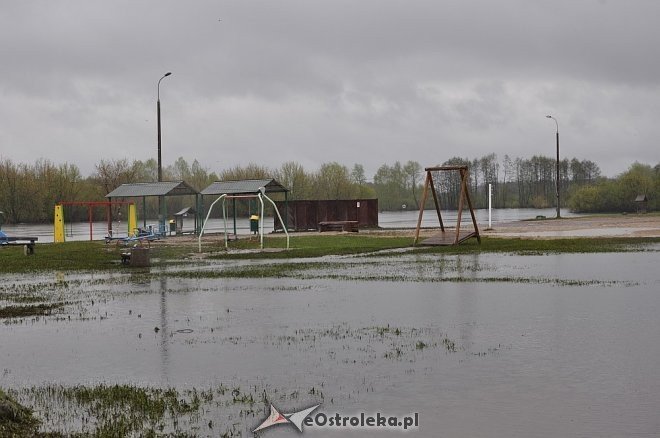 Obecny stan wody w Narwi [03.05.2013] - zdjęcie #23 - eOstroleka.pl