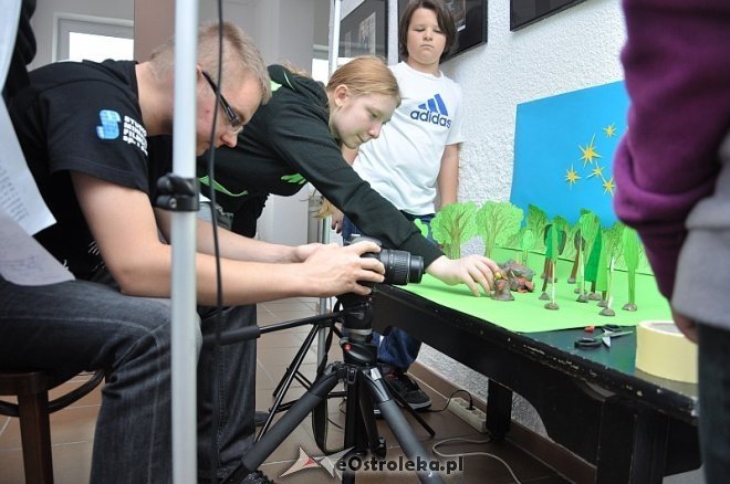Warsztaty filmowe dla dzieci prowadzone przez Studio Miniatur Filmowych w Warszawie [07.11.2013] - zdjęcie #9 - eOstroleka.pl