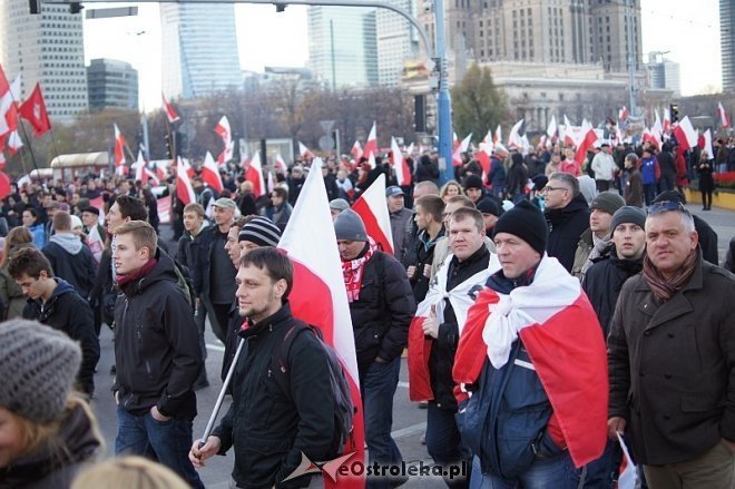 Marsz Niepodległości [11.11.2013] - zdjęcie #24 - eOstroleka.pl