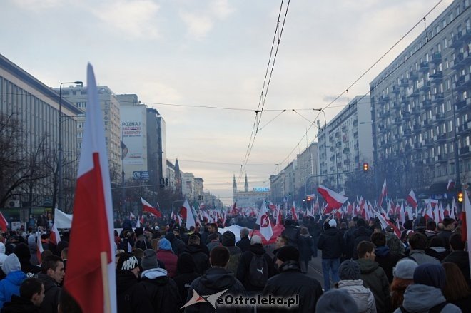 Marsz Niepodległości [11.11.2013] - zdjęcie #33 - eOstroleka.pl