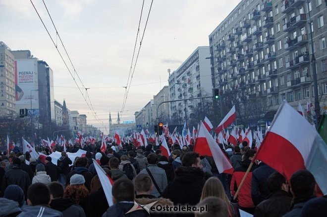 Marsz Niepodległości [11.11.2013] - zdjęcie #35 - eOstroleka.pl